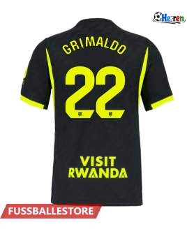 Günstige Atletico Madrid Alejandro Grimaldo #22 Auswärtstrikot 2026-27 Kurzarm